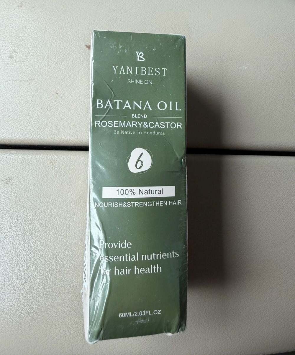 YANIBEST Batana Oil with Rosemary & Castor Blend for Hair Health 60ml
